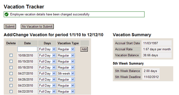 accrue vacation pay