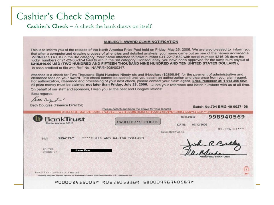 Cashier’s Check vs. Money Order: What's the Difference?