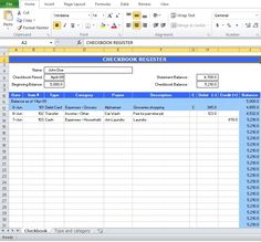 simple checkbook register software freeware