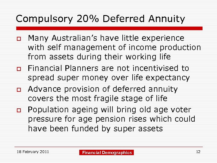 annuity in advance
